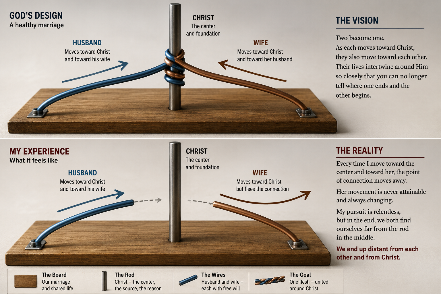 The Wire Around the Rod